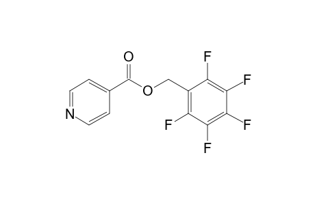 Isonicotinic acid, pentafluorobenzyl ester