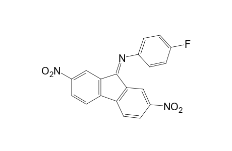 N-(2,7-dinitro-9-fluorenylidene)-p-fluoroaniline
