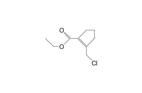 1-Cyclopentene-1-carboxylic acid, 2-(chloromethyl)-, ethyl ester