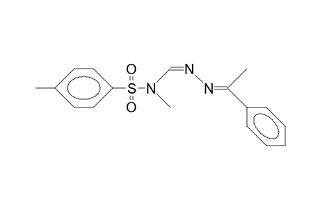 N'-Tosyl-N'-methyl-N-(1-phenyl-ethylidene)-formamidrazone
