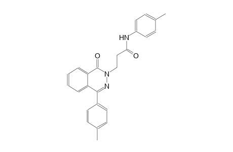 N-(4-methylphenyl)-3-(4-(4-methylphenyl)-1-oxo-2(1H)-phthalazinyl)propanamide