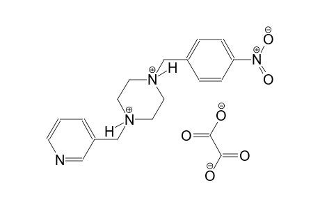 1-(4-nitrobenzyl)-4-(3-pyridinylmethyl)piperazinediium oxalate