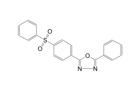 2-phenyl-5-[4-(phenylsulfonyl)phenyl]-1,3,4-oxadiazole