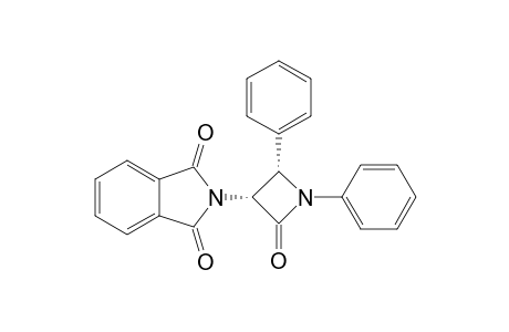 cis-1,4-Diphenyl-3-phthalimido-azetidin-2-one