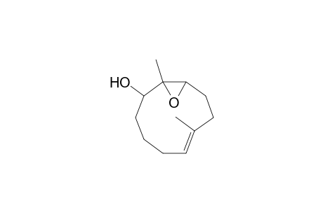 (E)-4,10-Dimethyl-1,10-epoxycyclodec-4-en-9-ol