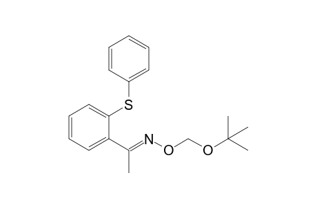 (E)-tert-butoxymethoxy-[1-[2-(phenylthio)phenyl]ethylidene]amine