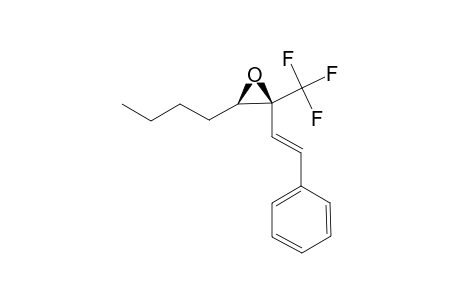 (3R*,4S*)-3,4-EPOXY-1-PHENYL-3-TRIFLUOROMETHYL-(E)-OCT-1-ENE