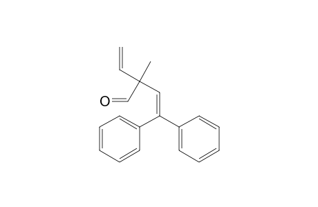 2-Methyl-4,4-diphenyl-2-vinyl-3-butenal