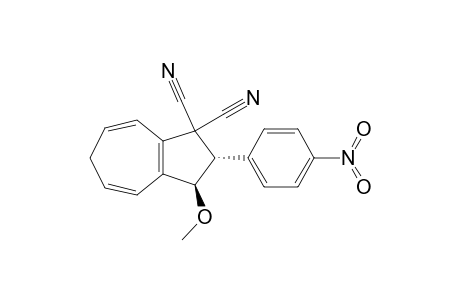 1,1(2H)-Azulenedicarbonitrile, 3,8a-dihydro-3-methoxy-2-(4-nitrophenyl)-, (2.alpha.,3.beta.,8a.beta.)-