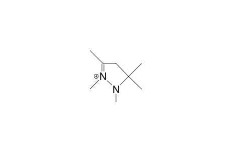 1,2,3,5,5-Pentamethyl-2-pyrazolinium cation
