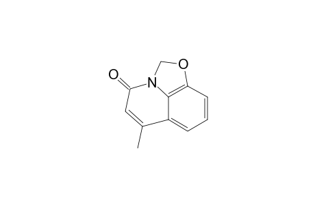 6-Methyl-2H,4H-oxazolo(5,4,3-ij)quinolin-4-one