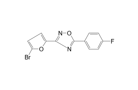 3-(5-Bromo-2-furyl)-5-(4-fluorophenyl)-1,2,4-oxadiazole