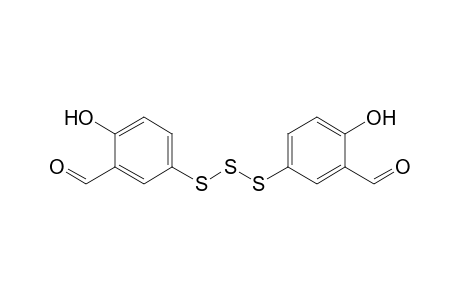 5-[(3-formyl-4-hydroxy-phenyl)trisulfanyl]-2-hydroxy-benzaldehyde