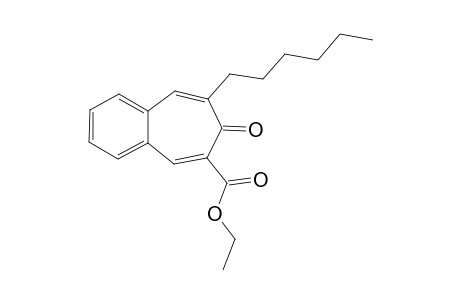 Ethyl 6-Hexylbenzotropo-7-one-8-carboxylate