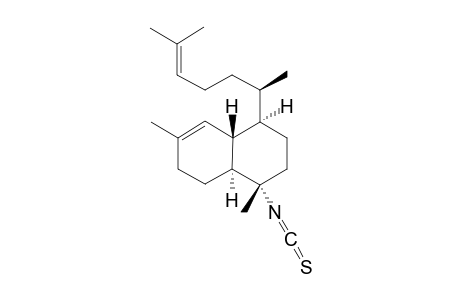 (1R,4S,4aS,8aS)-1-[(1R)-1,5-dimethylhex-4-enyl]-4-isothiocyanato-4,7-dimethyl-2,3,4a,5,6,8a-hexahydro-1H-naphthalene