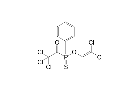 Phenyl O-[2',2'-dichlorovinyl]-[(trichloroaceto)thiono]phosphinate