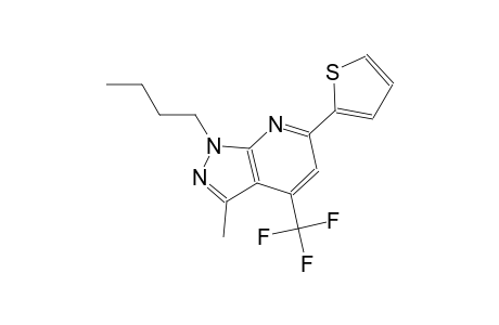 1-butyl-3-methyl-6-(2-thienyl)-4-(trifluoromethyl)-1H-pyrazolo[3,4-b]pyridine