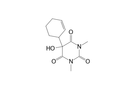 5-(1-cyclohex-2-enyl)-5-hydroxy-1,3-dimethyl-1,3-diazinane-2,4,6-trione