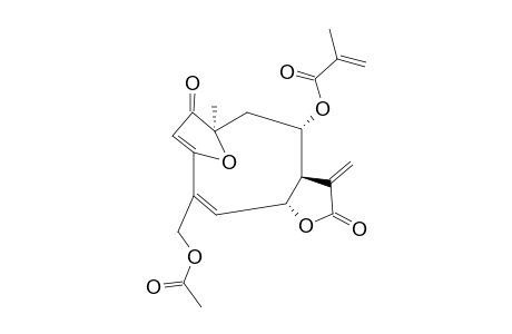 Goyazensolide acetate