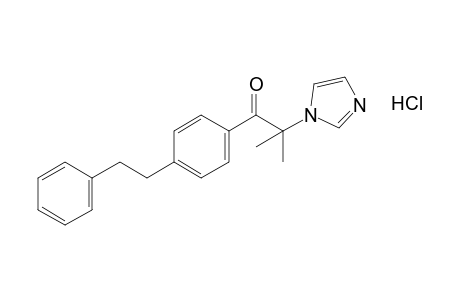 2-(imidazol-1-yl)-2-methyl-4'-phenethylpropiophenone, monohydrochloride