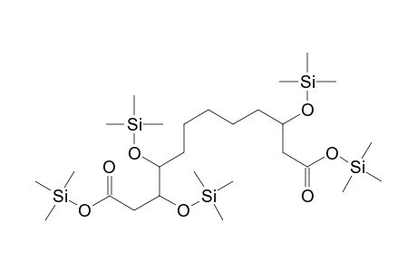 bis(trimethylsilyl) 3,9,10-tris(trimethylsilyloxy)dodecanedioate