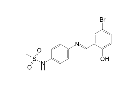 3'-[(5-bromosalicylidene)amino]methanesulfono-p-toluidide