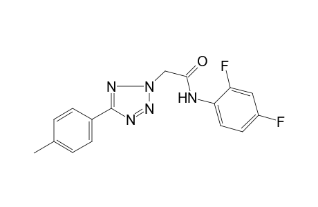 Acetamide, N-(2,4-difluorophenyl)-2-(5-p-tolyl-tetrazol-2-yl)-