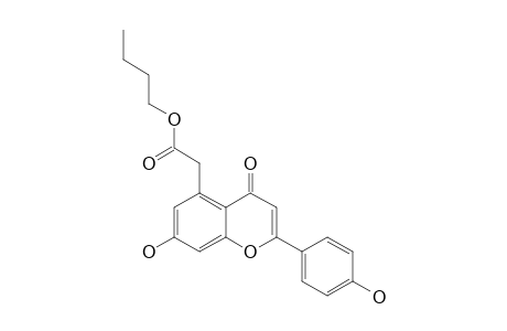 [7-HYDROXY-2-(4-HYDROXY-PHENYL)-4-OXO-4-H-CHROMEN-5-YL]-ACETIC-ACID_BUTYLESTER