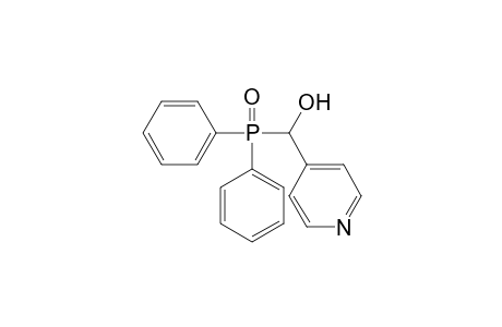 alpha-(diphenylphosphinyl)-4-pyridinemethanol