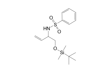 N-(1-((tert-butyldimethylsilyl)oxy)but-3-en-2-yl)benzenesulfonamide