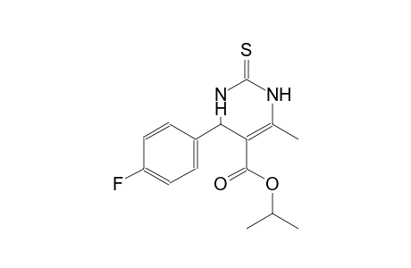 5-pyrimidinecarboxylic acid, 4-(4-fluorophenyl)-1,2,3,4-tetrahydro-6-methyl-2-thioxo-, 1-methylethyl ester