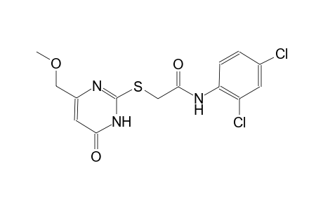 acetamide, N-(2,4-dichlorophenyl)-2-[[1,6-dihydro-4-(methoxymethyl)-6-oxo-2-pyrimidinyl]thio]-