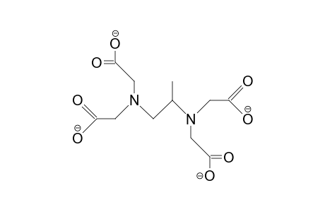 Propylenedinitrilo-tetraacetate tetraanion