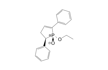 (trans)-1-Ethoxy-2,5-diphenyl-2,3-dihydro-1H-1-.lambda.(5)-phosphol-1-one