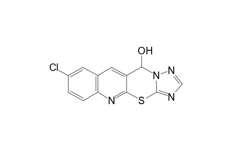 11-Hydroxy-8-chloro[1,2,4]triazolo[5',1':2,3][1,3]thiazino[6,5-b]quinoline