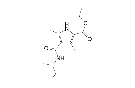 1H-pyrrole-2-carboxylic acid, 3,5-dimethyl-4-[[(1-methylpropyl)amino]carbonyl]-, ethyl ester
