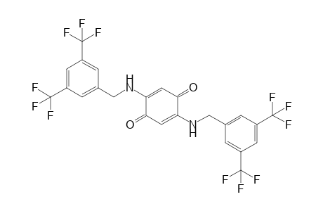 2,5-bis-(3,5-ditrifluoromethylbenzylamino)-1,4-benzoquinone
