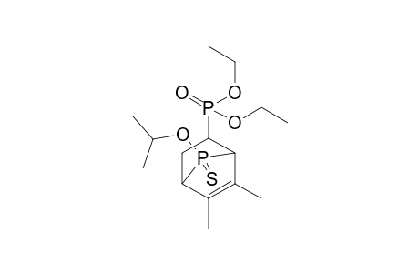 (endo)-2-(Diethoxyphosphoryl)-(anti)-7-isopropoxy-5,6-dimethyl-7-phosphabicyclo[2.2.1]hept-5-ene sulfide