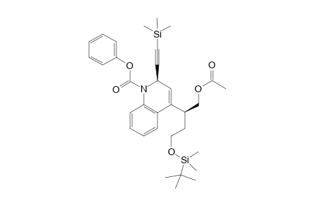 Phenyl (2R)-and (2'S)-4-{(S)-4-Acetoxy-1-[(tert-butyldimethylsilyl)-oxy]but-2-yl}-2-[(trimethylsilyl)ethynyl]-1,2-dihydroquinoline-1-carboxylate