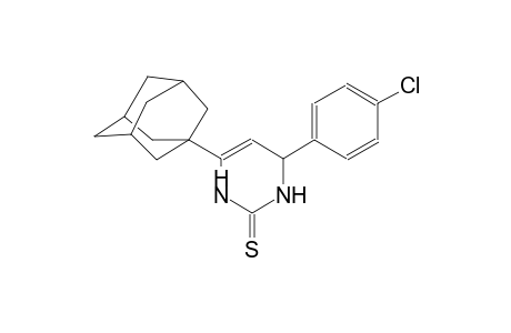 6-(1-adamantyl)-4-(4-chlorophenyl)-3,4-dihydro-2(1H)-pyrimidinethione