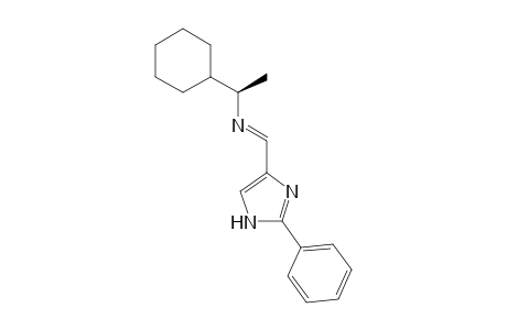 (1R)-1-Cyclohexyl-N-[(2-phenyl-1H-imidazol-4-yl)methylidene]ethanamine