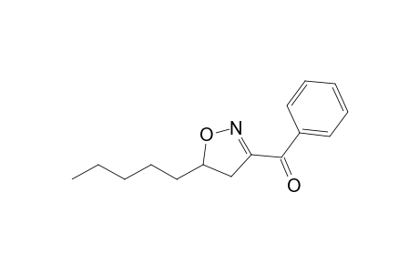 3-Benzoyl-5-pentyl-4,5-dihydroisoxazole