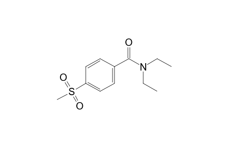 N,N-diethyl-p-(methylsulfonyl)benzamide