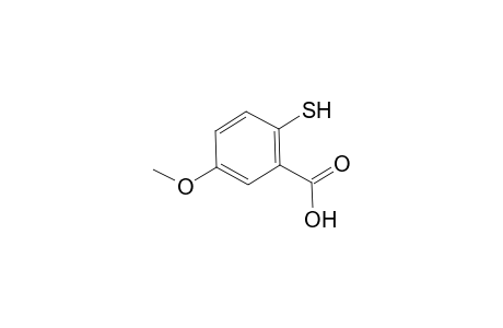 Benzoic acid, 2-mercapto-5-methoxy-