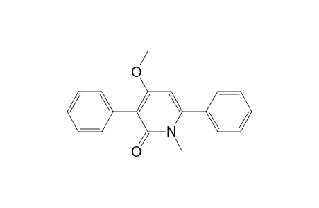 4-Methoxy-1-methyl-3,6-diphenyl-2(1H)-pyridinone