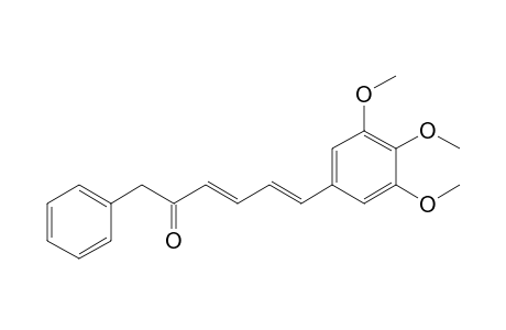 (3E,5E)-1-Phenyl-6-(3,4,5-trimethoxyphenyl)hexa-3,5-dien-2-one