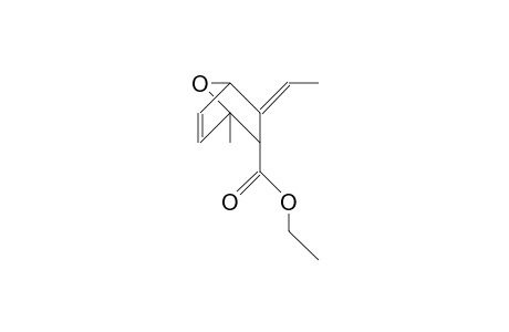 2-endo-Ethoxycarbonyl-3-ethylidene-1-methyl-7-oxa-bicyclo(2.2.1)hept-5-ene