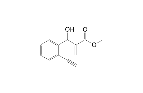 2-[(2-ethynylphenyl)-hydroxy-methyl]acrylic acid methyl ester