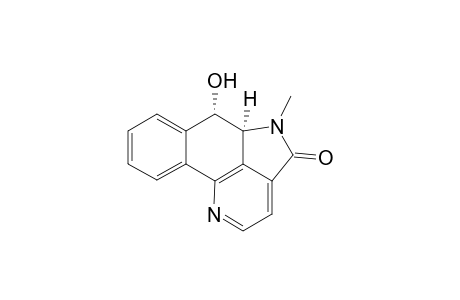 cis-5a,6-Dihydro-6-hydroxy-5-methylbenzo[h]pyrrolo[4,3,2-de]quinolin-4(5H)-one