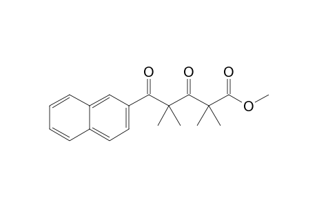 Methyl 2,2,4,4-tetramethyl-5-(naphth-2-yl)-3,5-dioxopentanoate